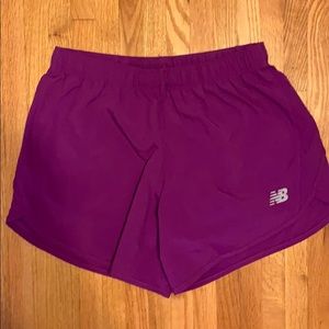 Purple New Balance Shorts